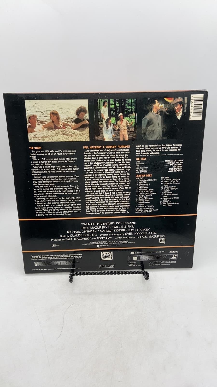 Willie & Phil by Paul Mazursky - title page