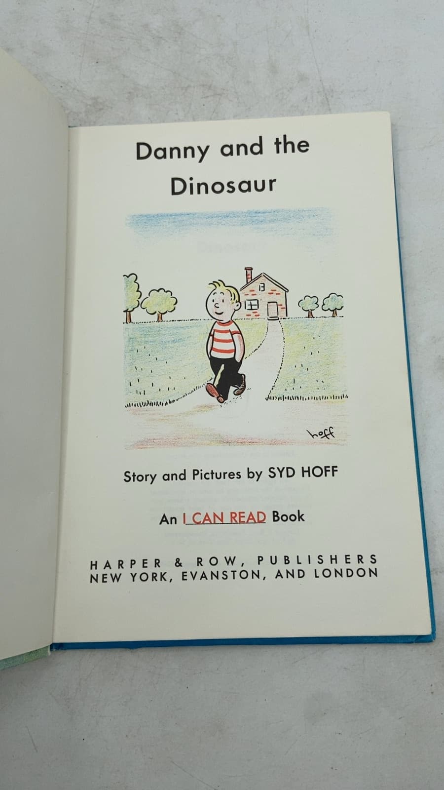 Danny and the Dinosaur by SYD Hoff - title page