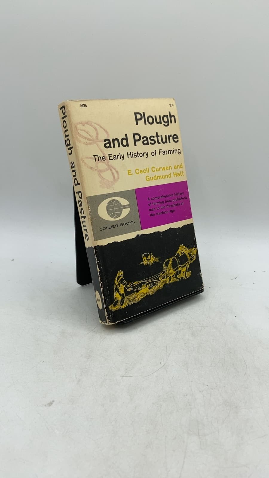 Plough and Pasture: The Early History of Farming by E. Cecil Curwen and Gudmund Hatt - front cover