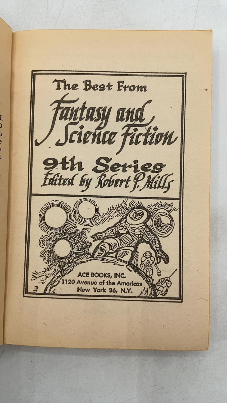 Flowers for Algernon and other stories by Robert P. Mills (Editor) - title page