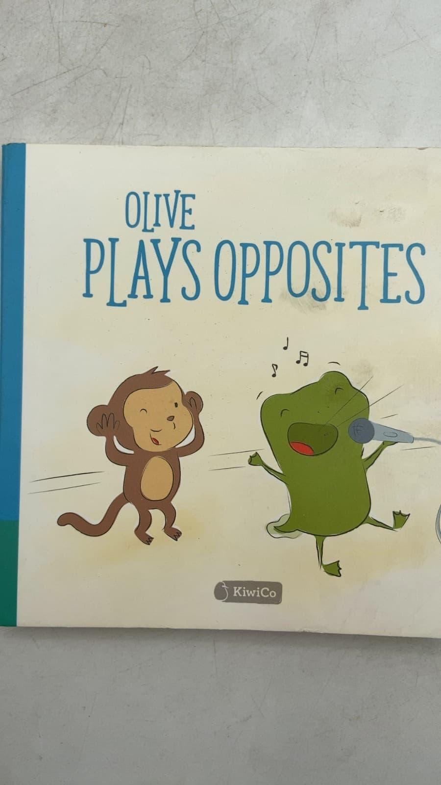 Olive Plays Opposites - title page