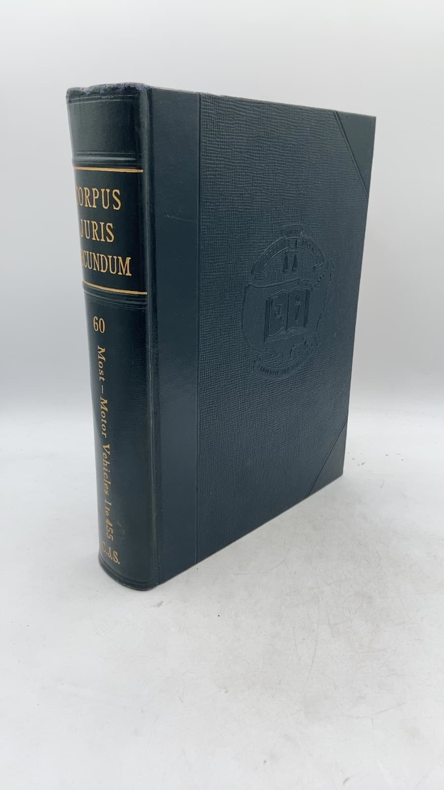 Corpus Juris Secundum: Volume LX by Francis J. Ludes and Harold J. Gilbert - front cover