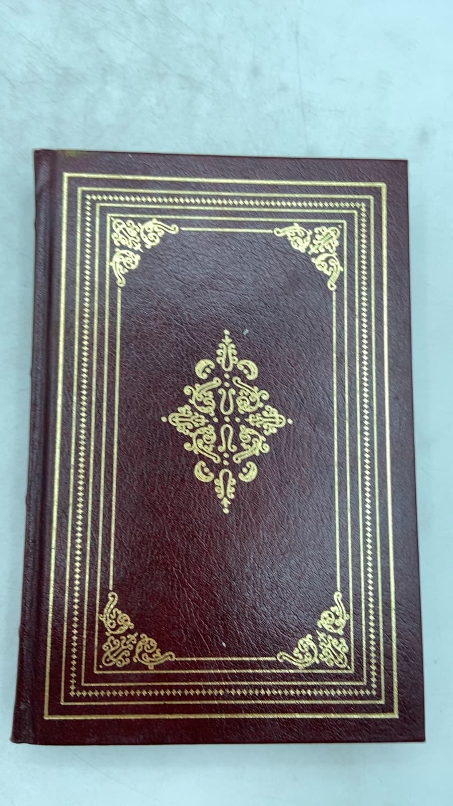Folk-Lore and Fable: Aesop, Grimm, Andersen by Aesop, Grimm, Andersen; Edited by Charles W. Eliot - quarter view showing binding condition