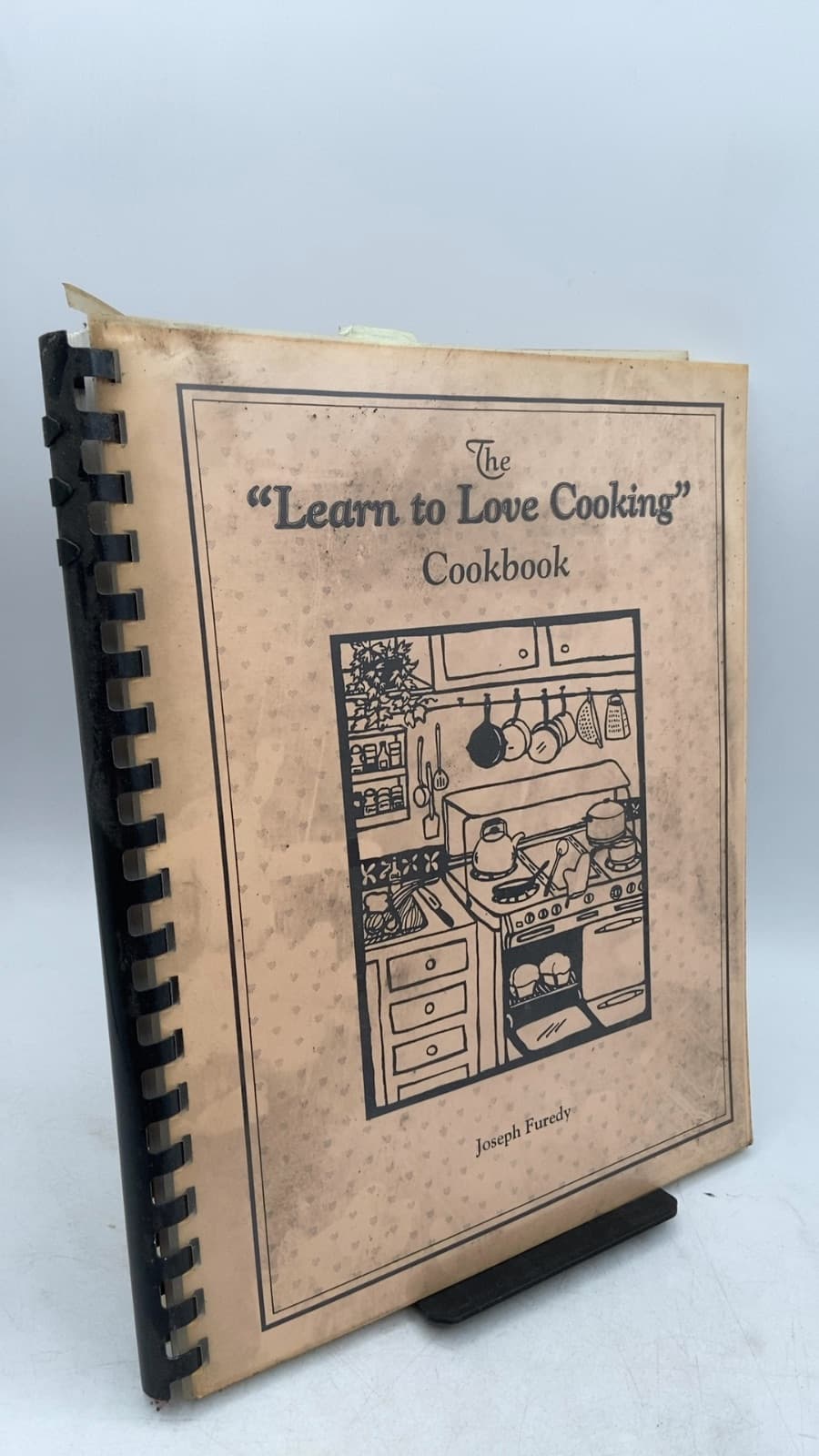 The "Learn to Love Cooking" Cookbook by Joseph Furedy - front cover