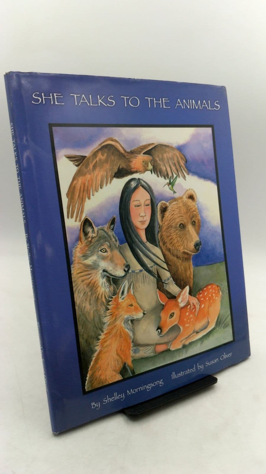 She Talks to the Animals by Shelley Morningsong - front cover