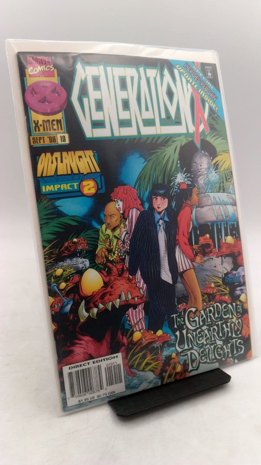 Generation X #19: The Garden of Unearthly Delights - front cover