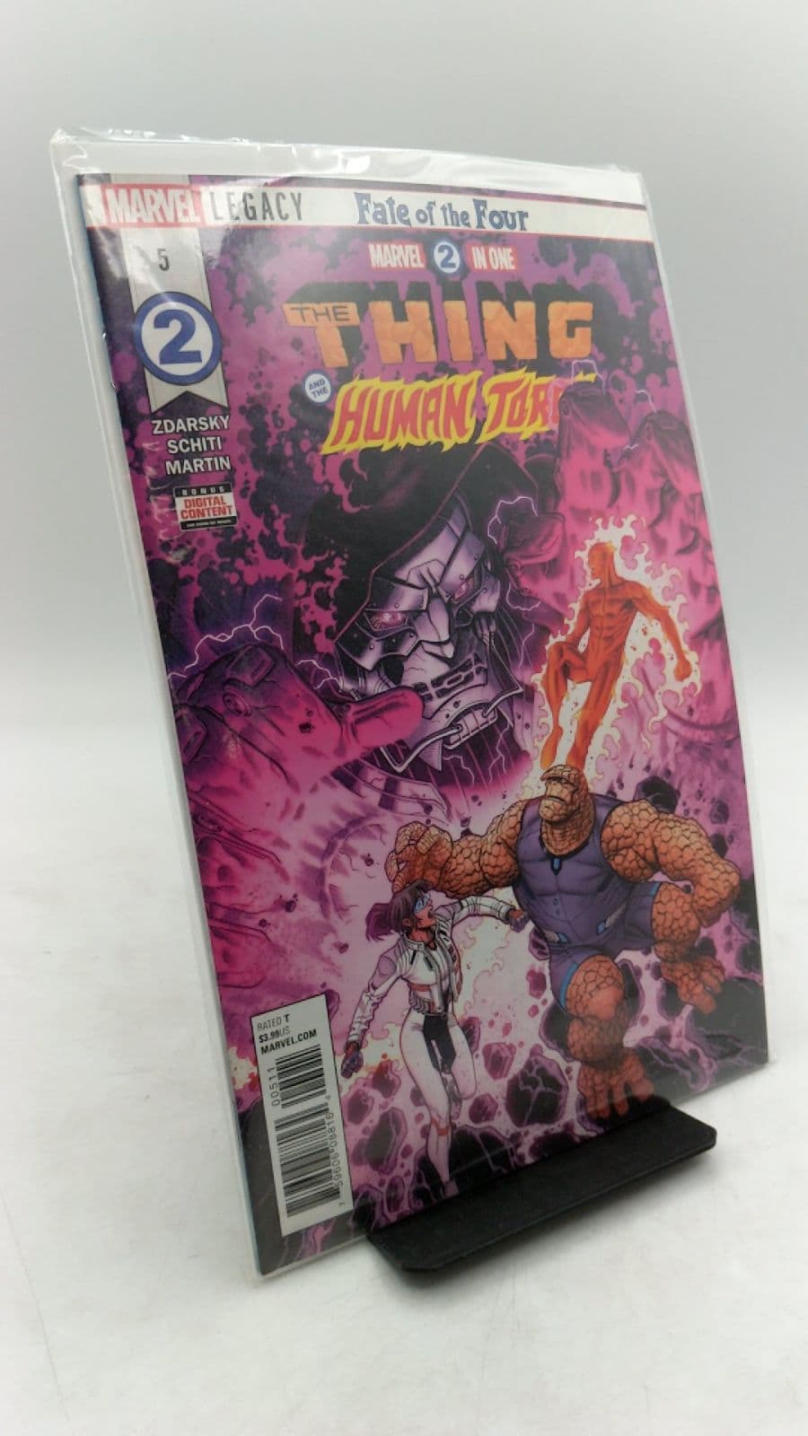 Marvel 2 in One: The Thing and the Human Torch by Zdarsky, Schiti, Martin - front cover