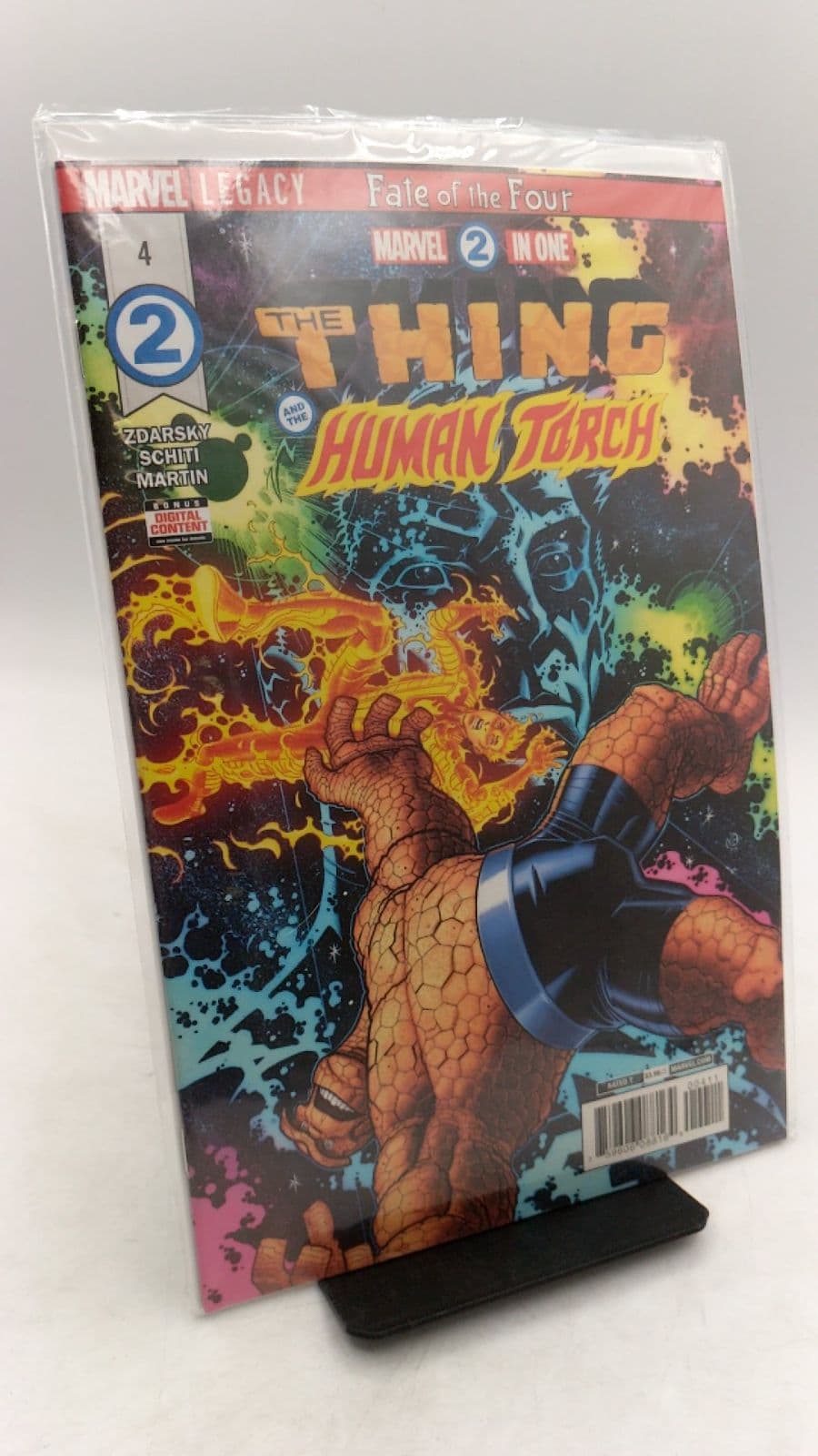 Marvel 2 in One: The Thing and the Human Torch by Chip Zdarsky, Valerio Schiti, Frank Martin - front cover