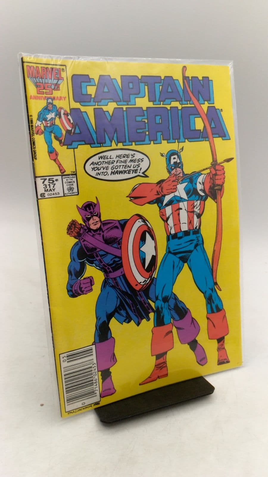 Captain America #317 - front cover