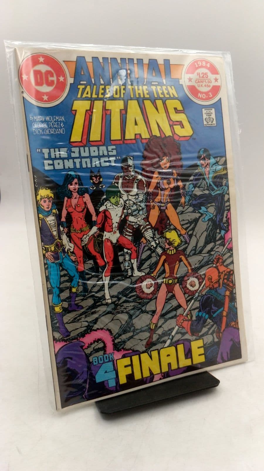 Annual Tales of the Teen Titans by Marv Wolfman, George Perez & Dick Giordano - front cover