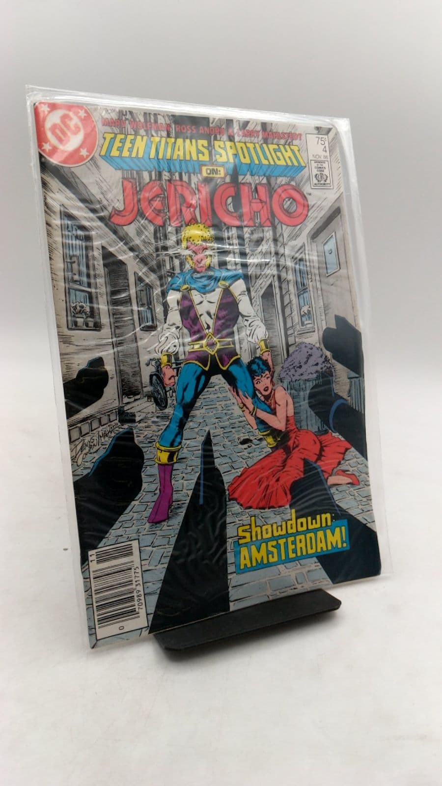 Teen Titans Spotlight on: Jericho by Marv Wolfman, Ross Andru, Larry Mahlstedt - front cover