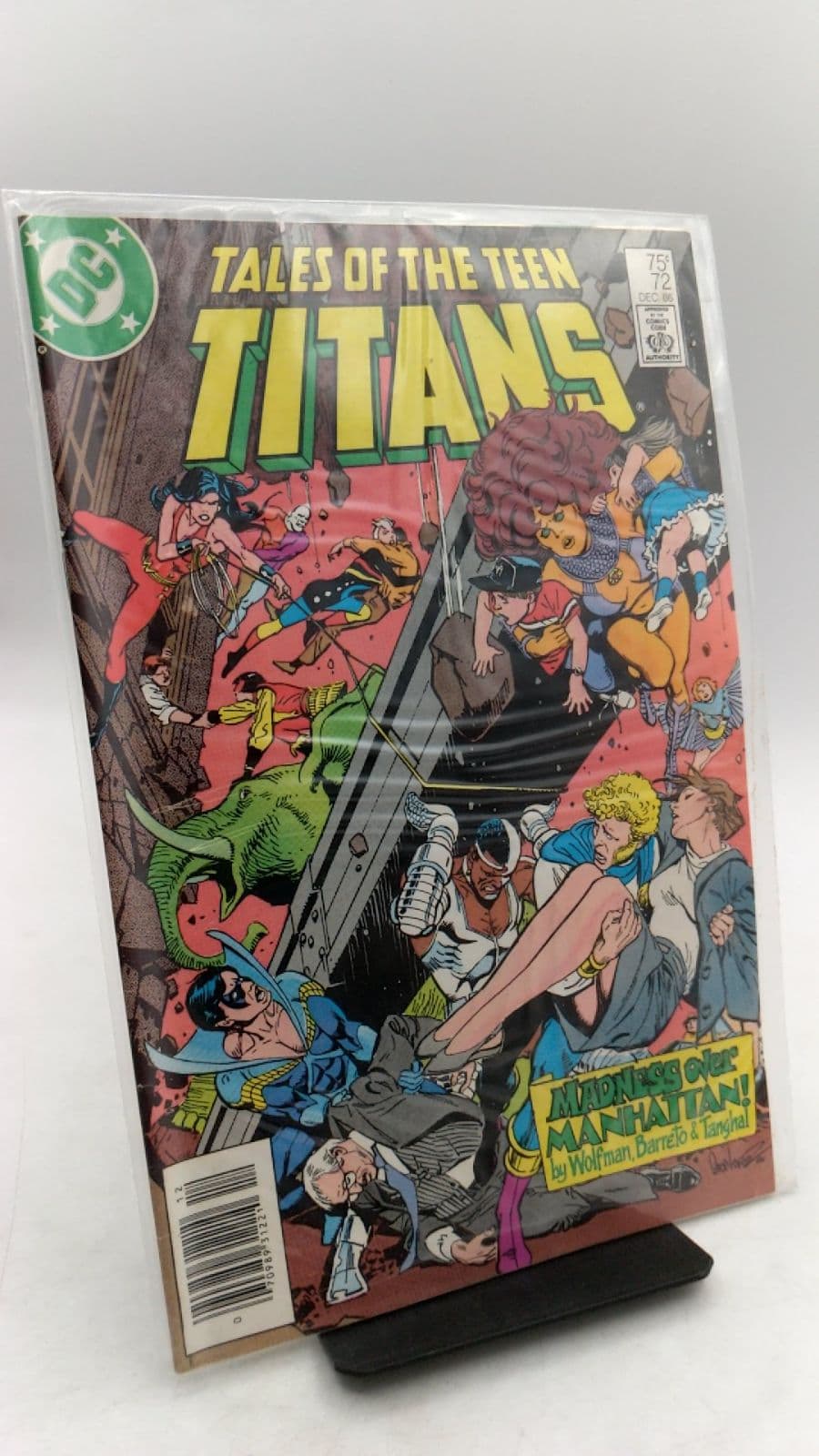 Tales of the Teen Titans #72 by Marv Wolfman, Eduardo Barreto, Romeo Tanghal - front cover