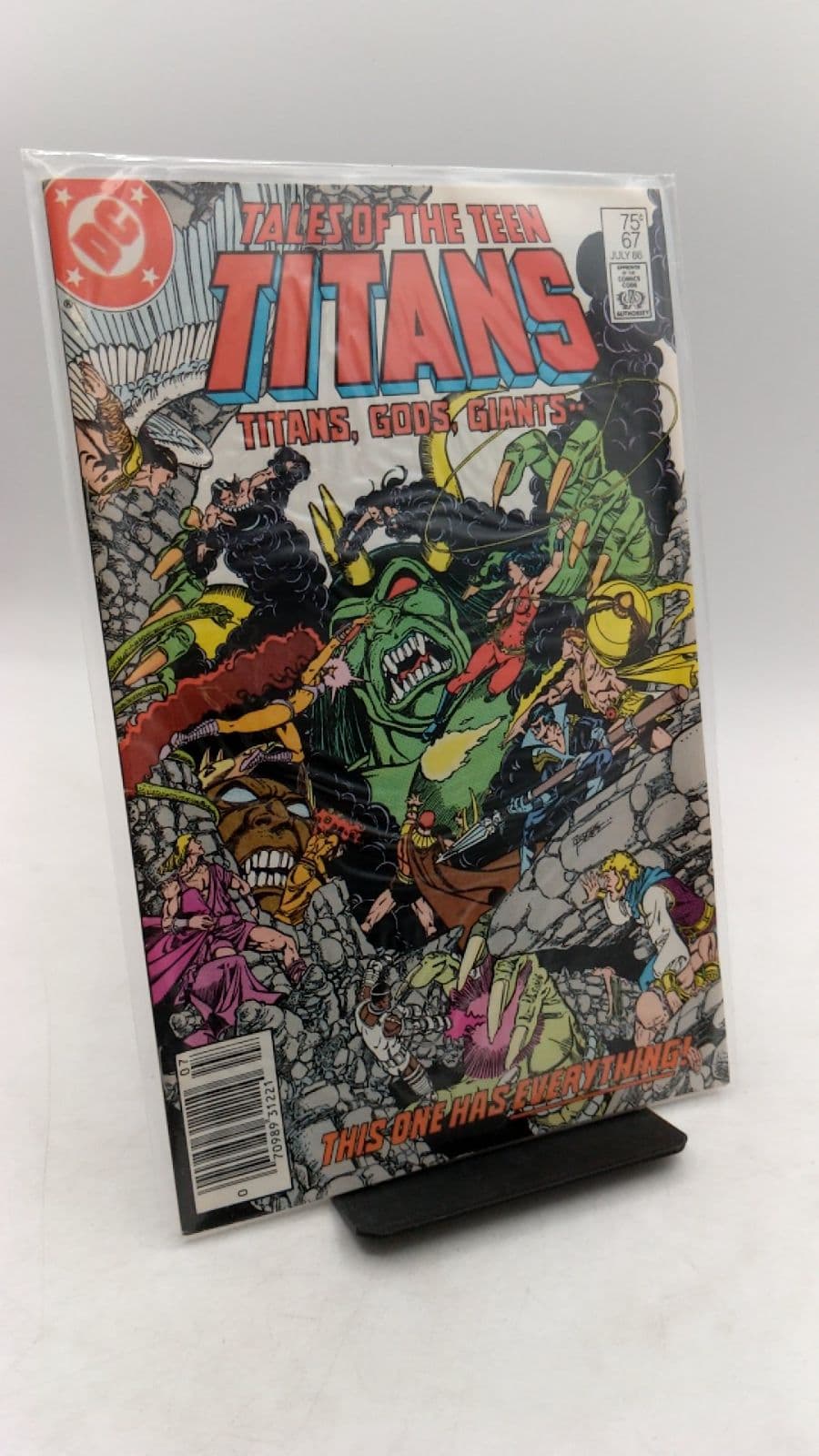 Tales of the Teen Titans #67: Titans, Gods, Giants - front cover