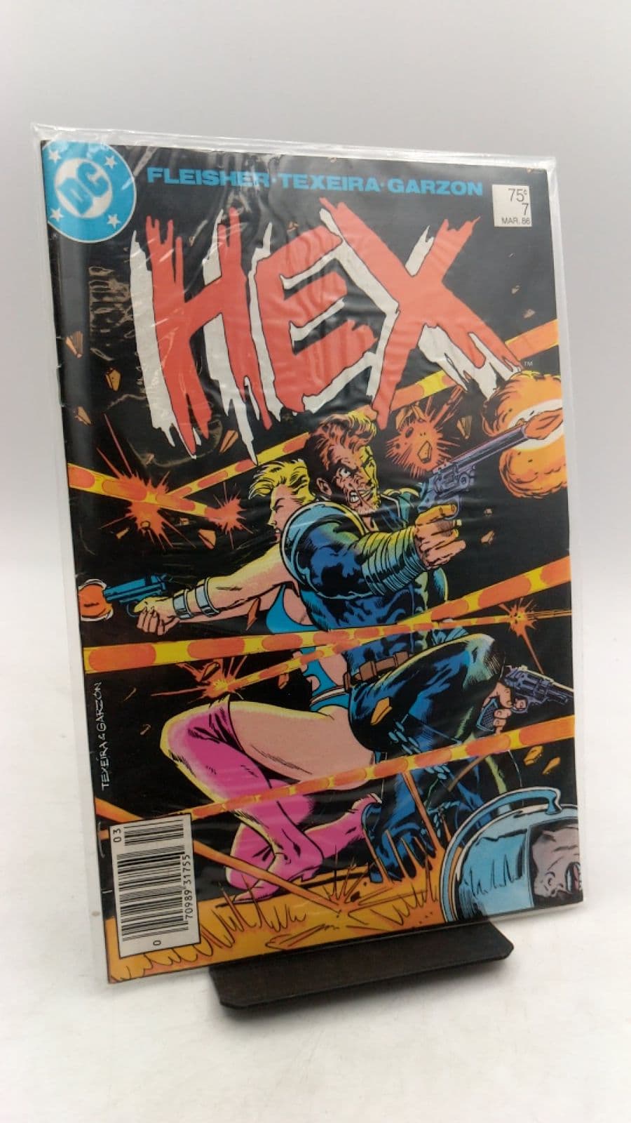 HEX by Michael Fleisher, Mark Texeira, Carlos Garzon - front cover