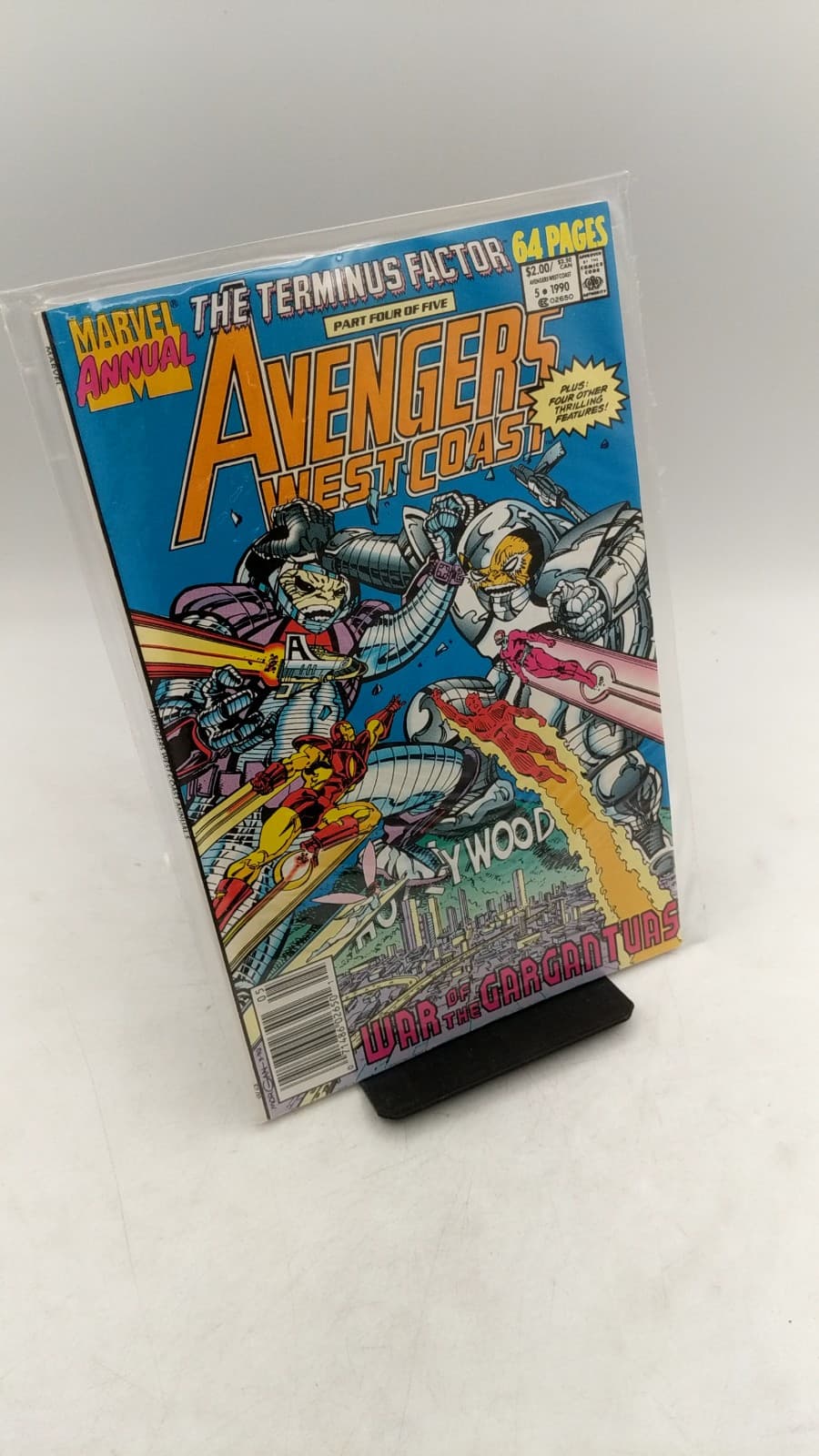 Avengers West Coast Annual #5: The Terminus Factor Part Four of Five - front cover