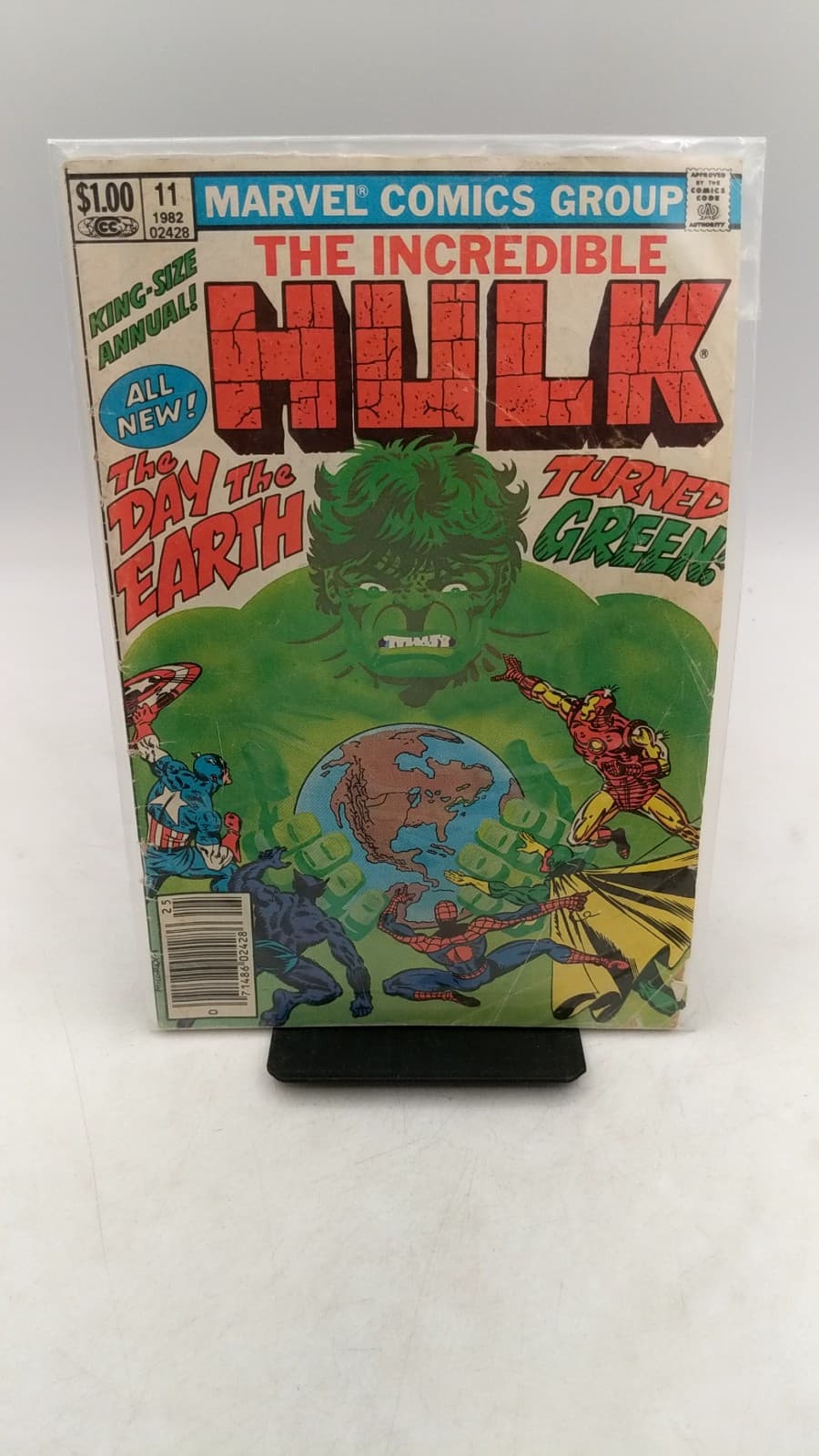 The Incredible Hulk King-Size Annual! #11: The Day The Earth Turned Green! - front cover