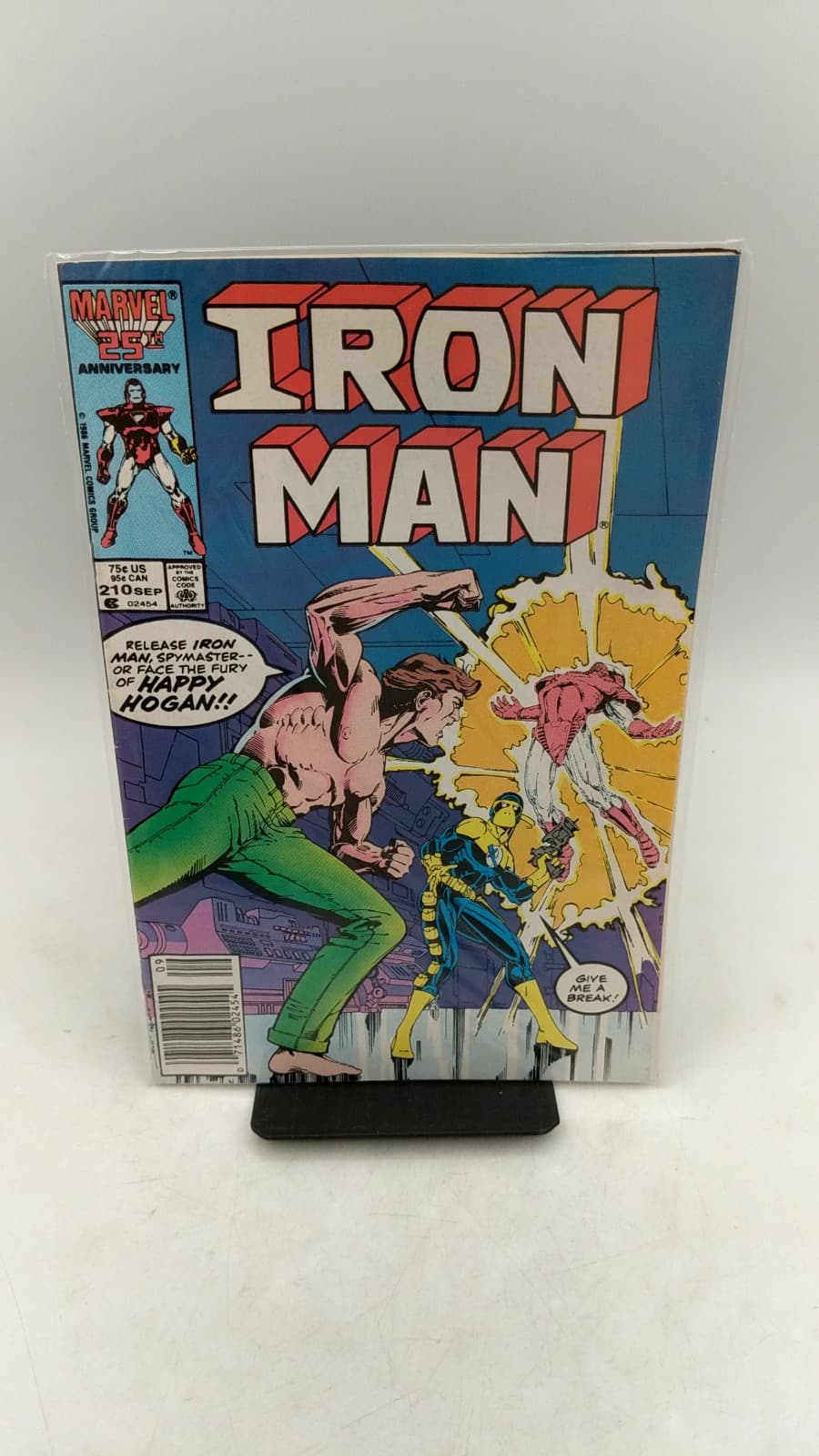 Iron Man #210 - front cover
