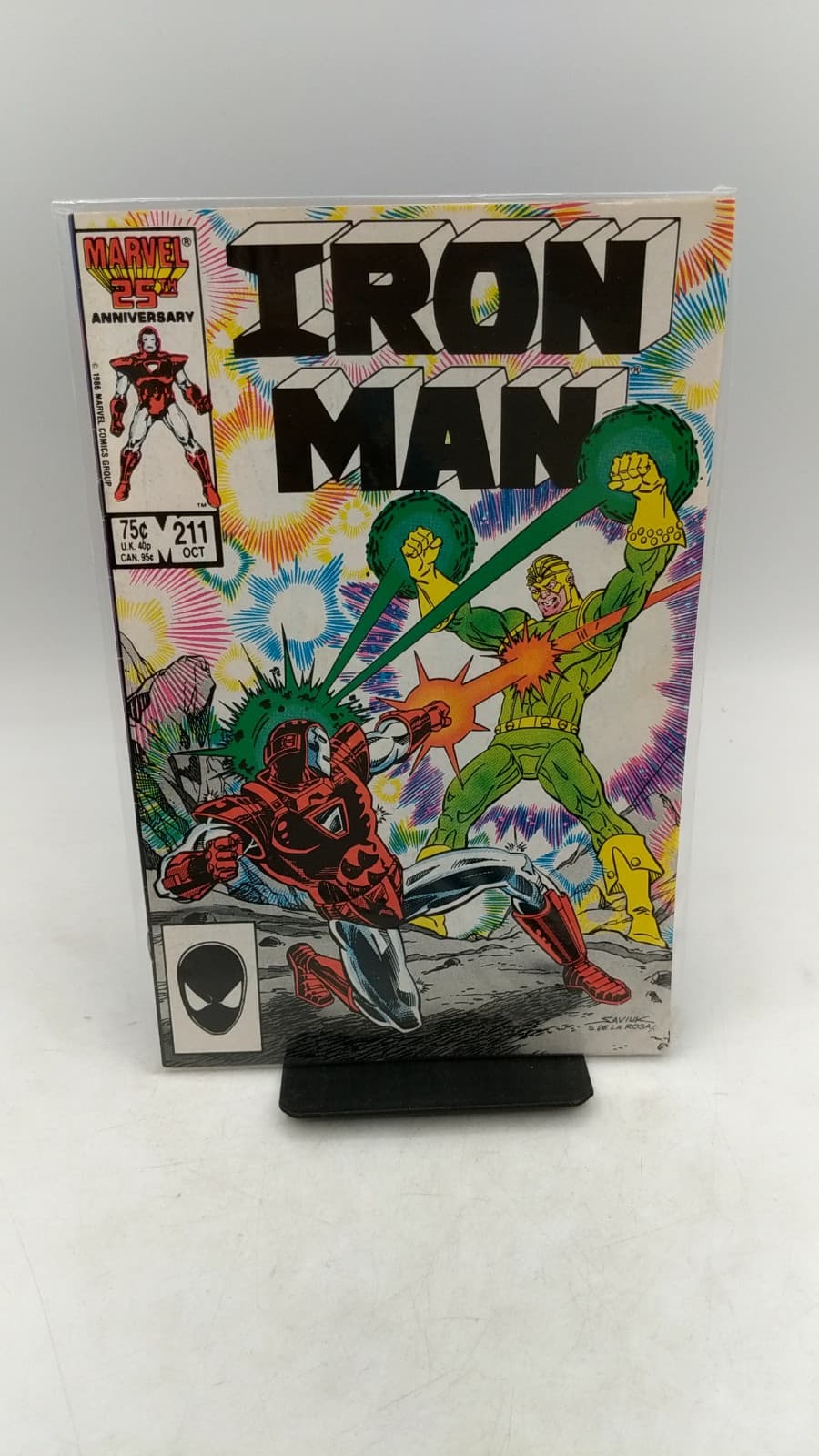 Iron Man #211 - front cover