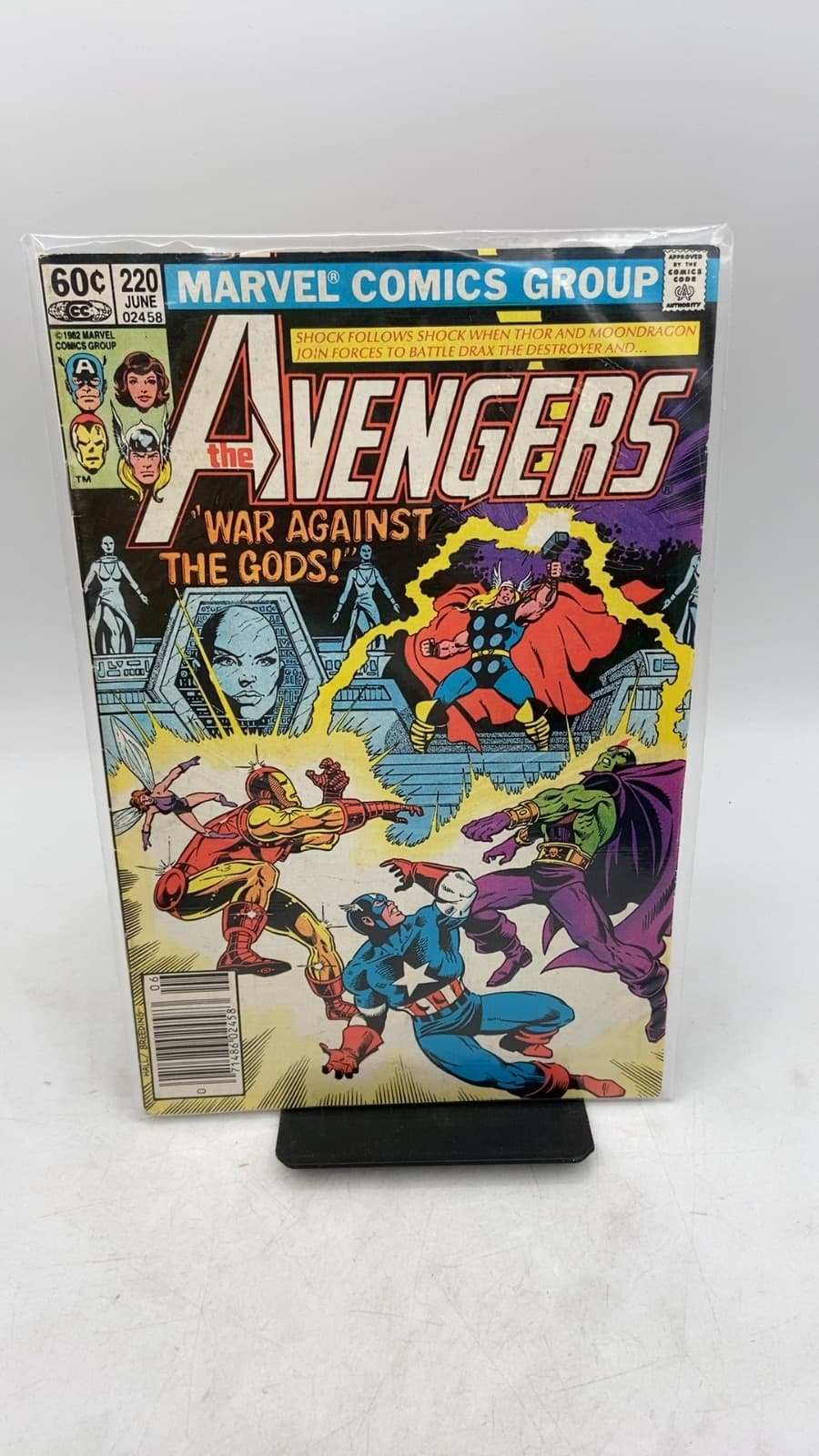 The Avengers: War Against the Gods! - front cover