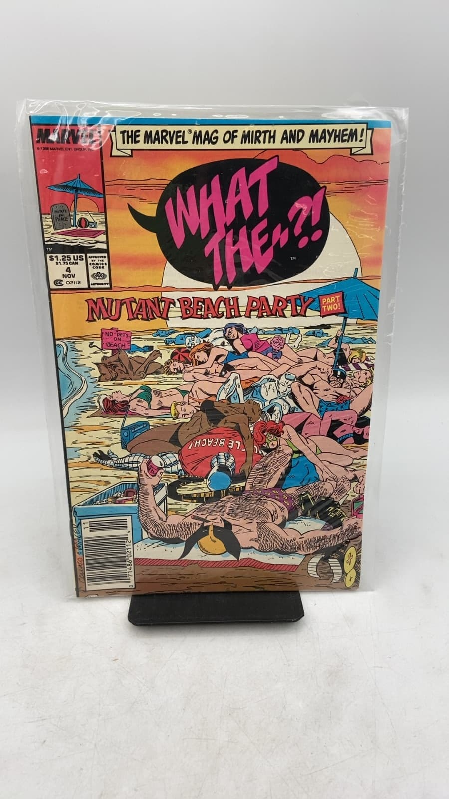 What The--?! #4: Mutant Beach Party Part Two! - front cover