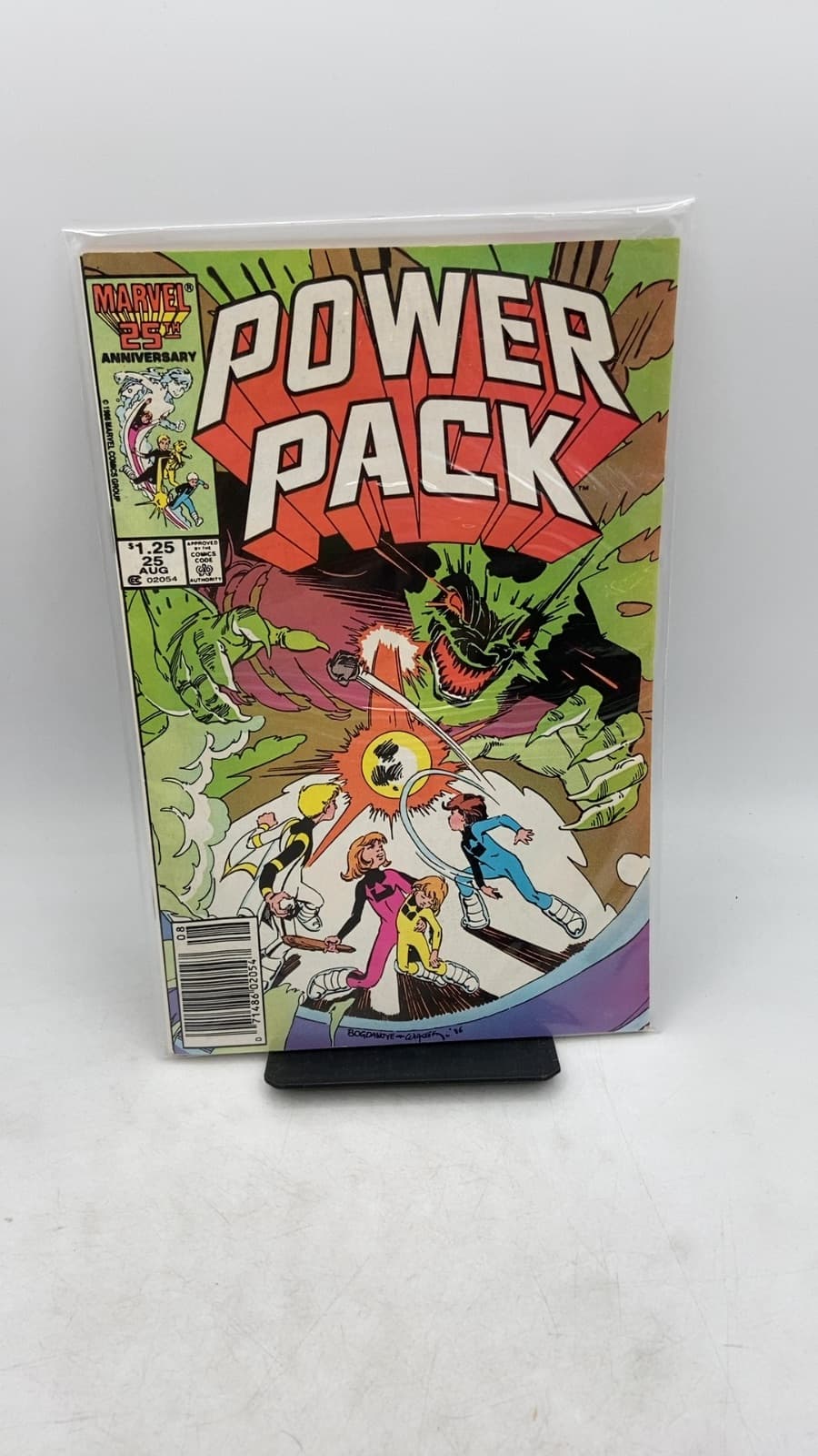 Power Pack #25 by Jon Bogdanove, Hilary Barta - front cover