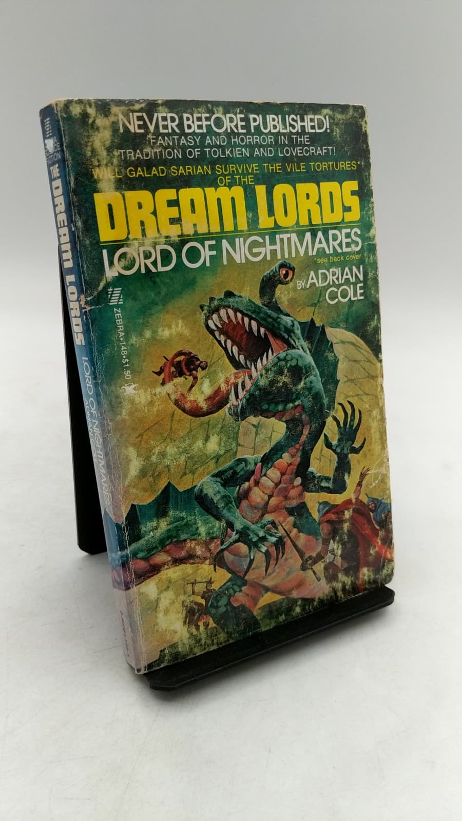 Dream Lords: Lord of Nightmares by Adrian Cole - front cover