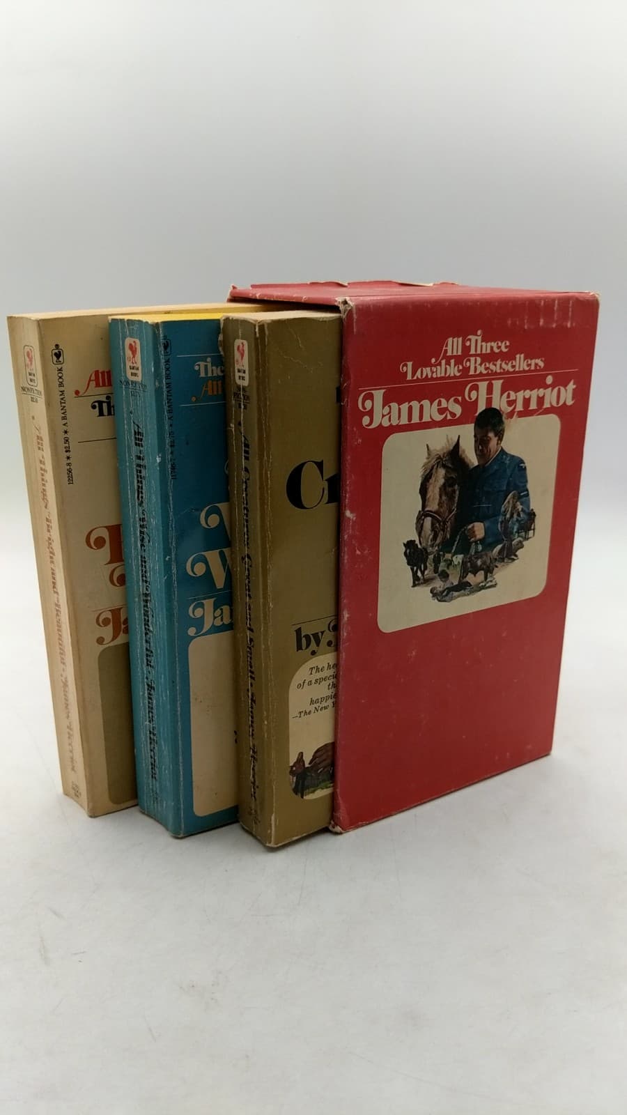All Three Lovable Bestsellers by James Herriot - front cover