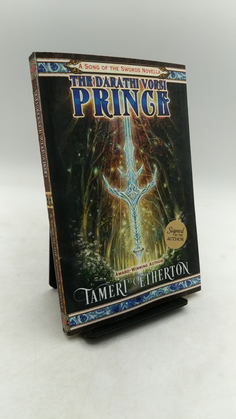 The Darathi Vorsi Prince: A Song of the Swords Novella Autographed Copy  by Tameri Etherton - front cover