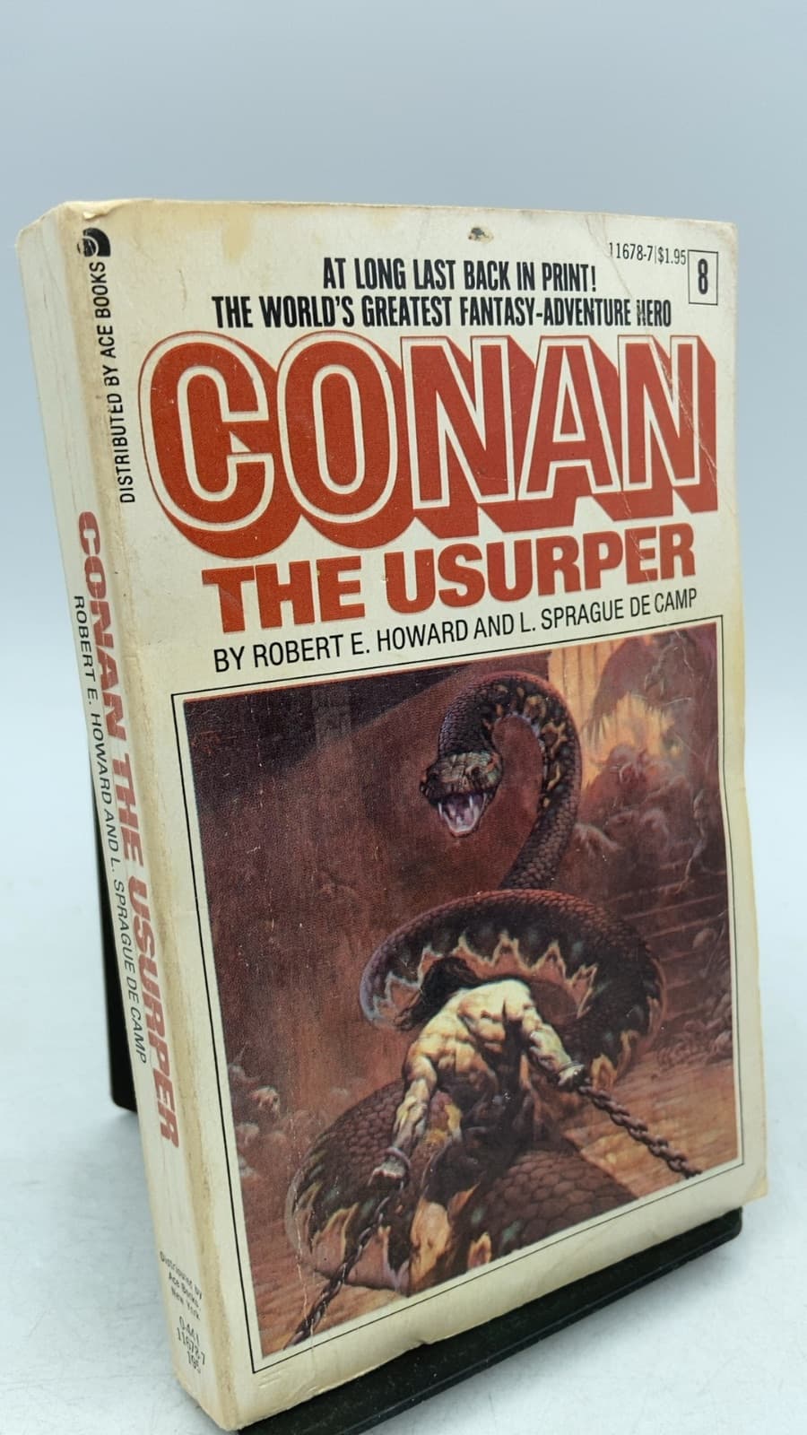 Conan THE Usurper by Robert E. Howard and L. Sprague de Camp - front cover