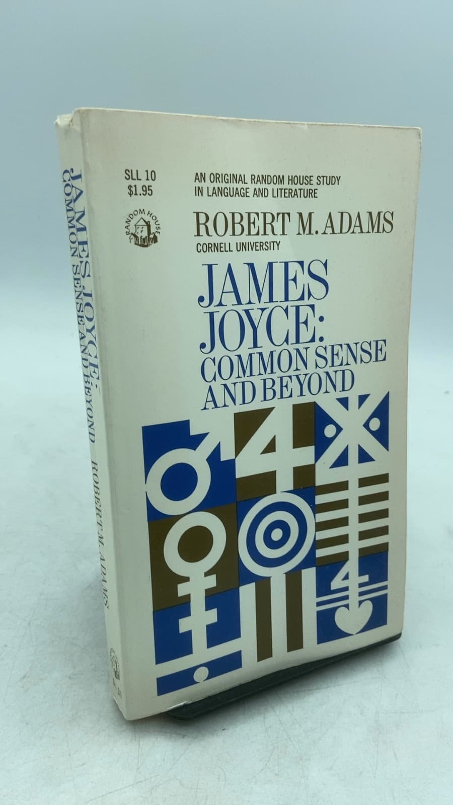 James Joyce: Common Sense and Beyond by Robert M. Adams - front cover