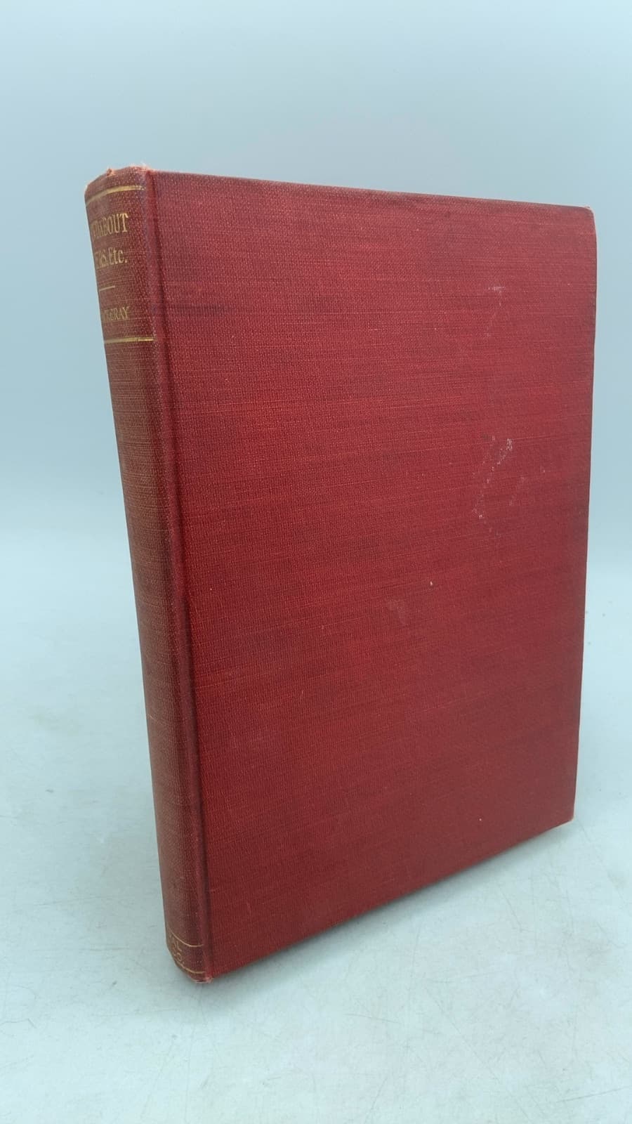 Roundabout Papers by William Makepeace Thackeray - front cover