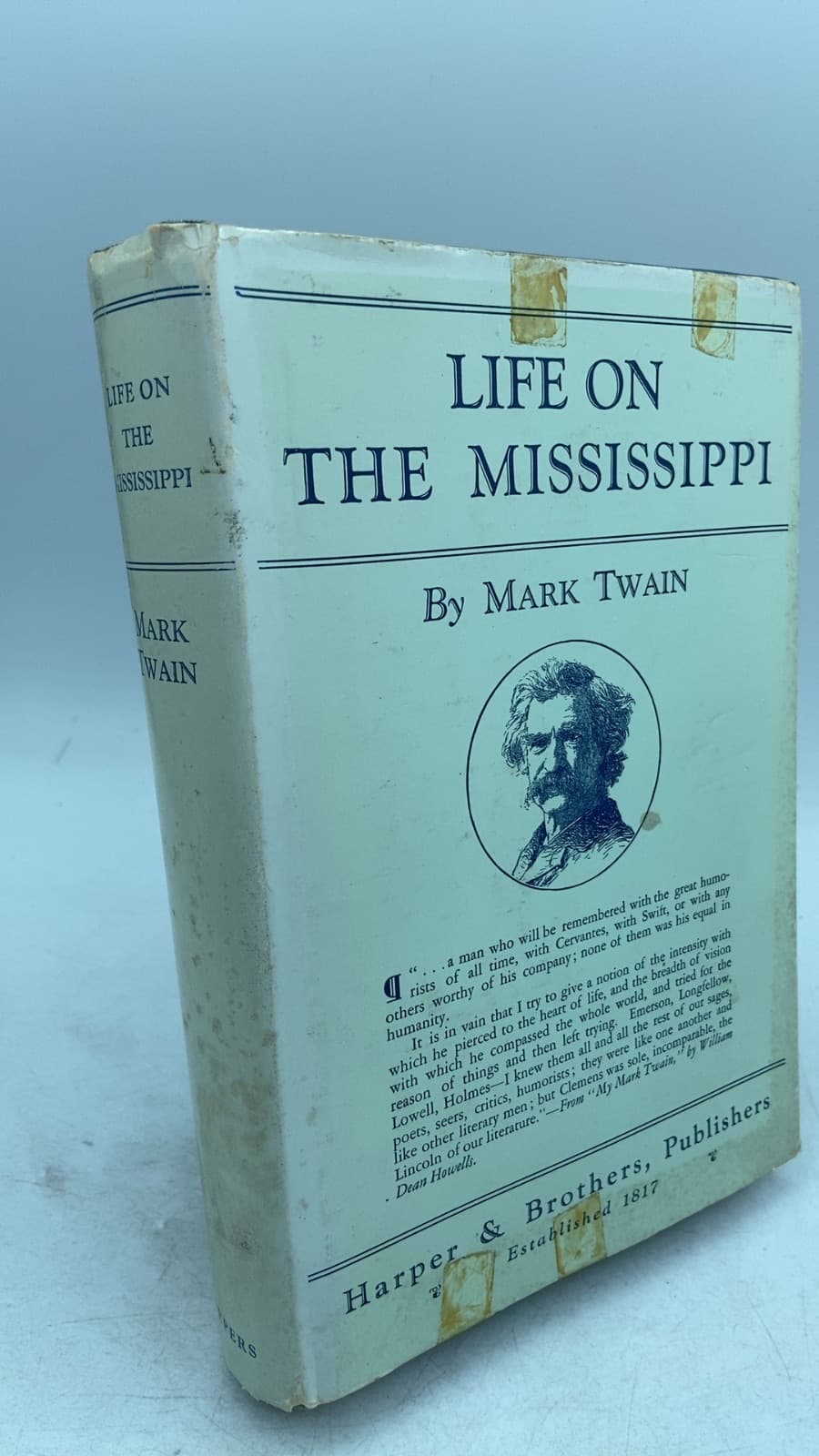 Life ON THE Mississippi by Mark Twain - front cover