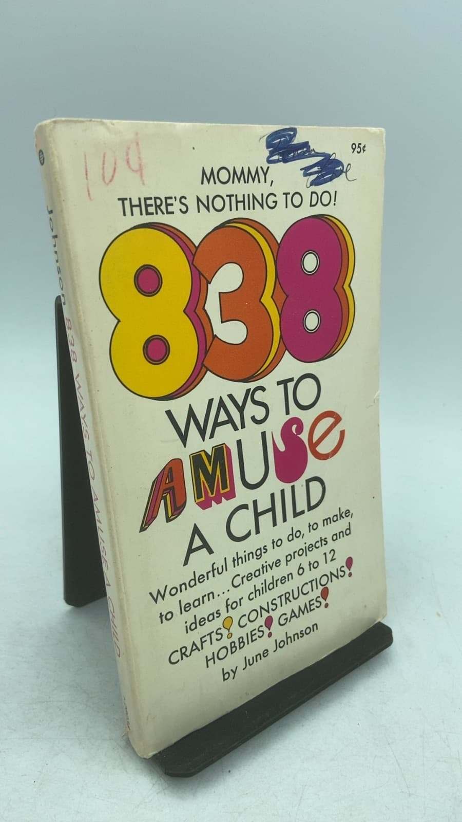 838 Ways to Amuse a Child by June Johnson - front cover