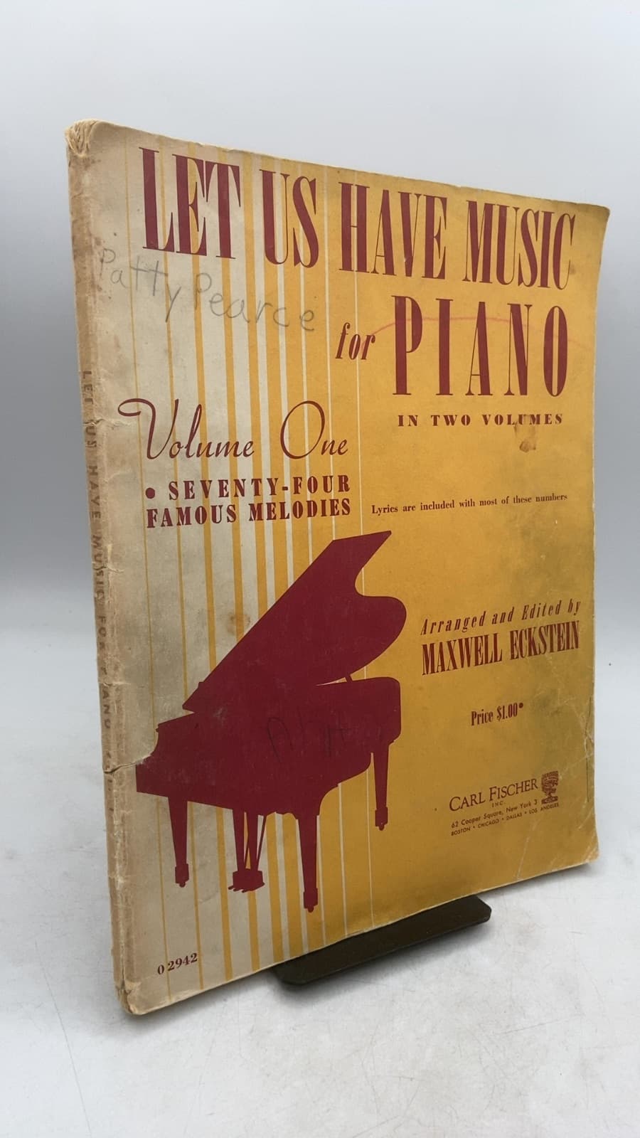 LET US Have Music for Piano by Maxwell Eckstein - front cover