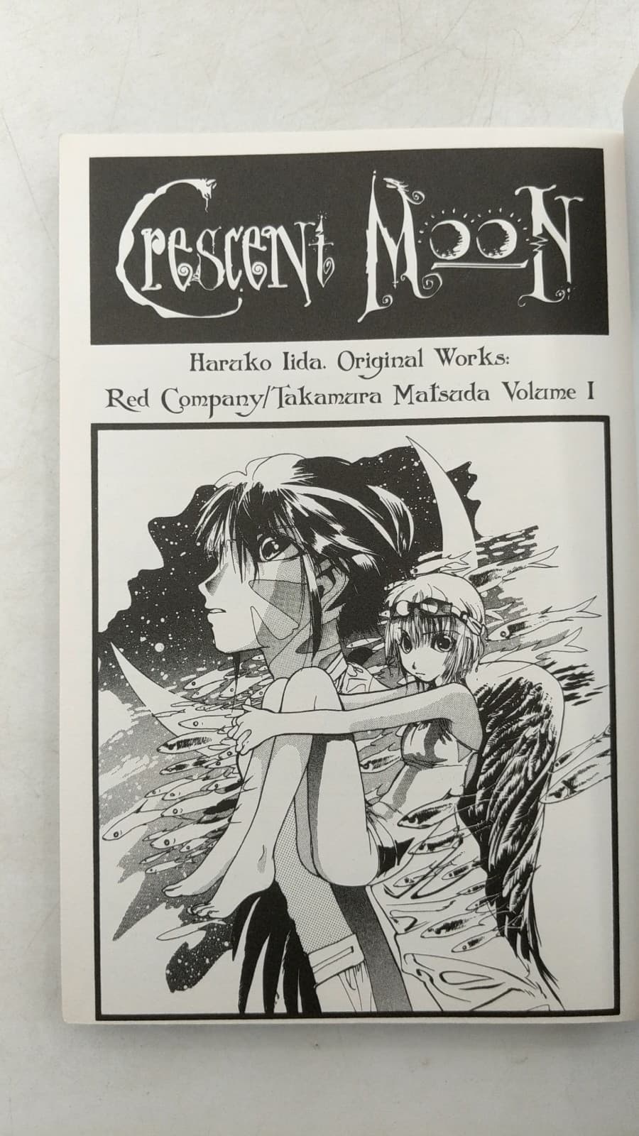 Crescent Moon Volumes 1-4, & 6 by Haruko Iida - title page