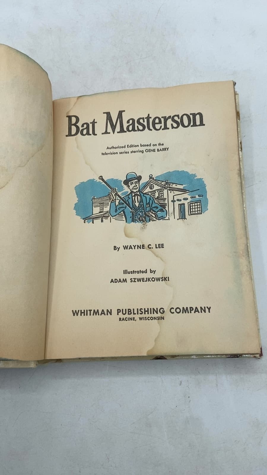 Bat Masterson by Wayne C. Lee - title page