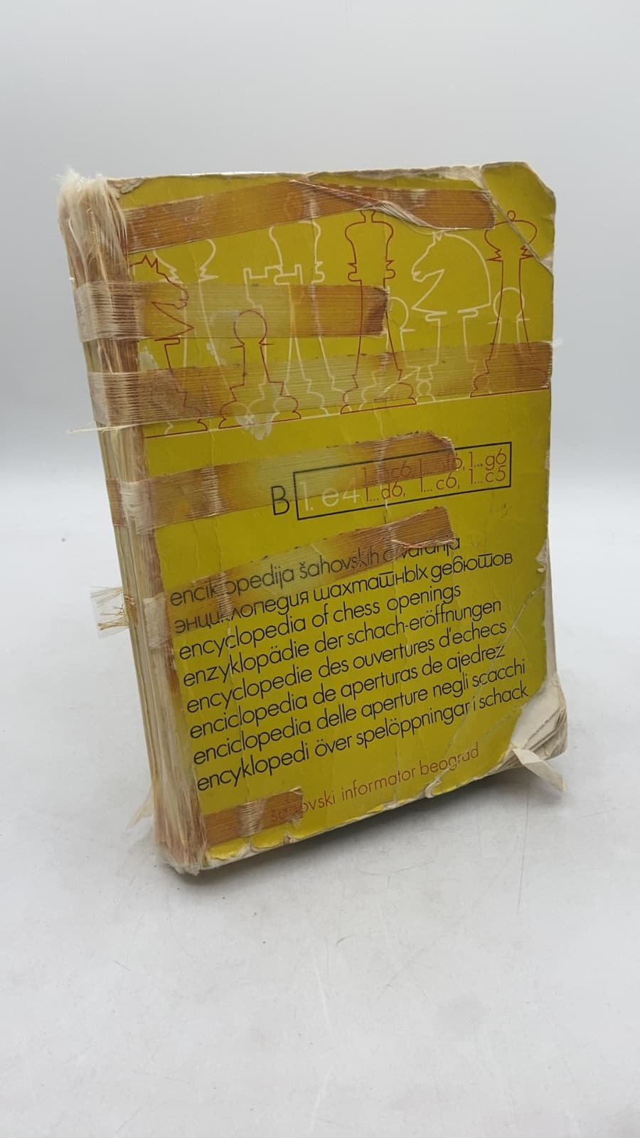 Encyclopedia of Chess Openings (Volume B) - front cover