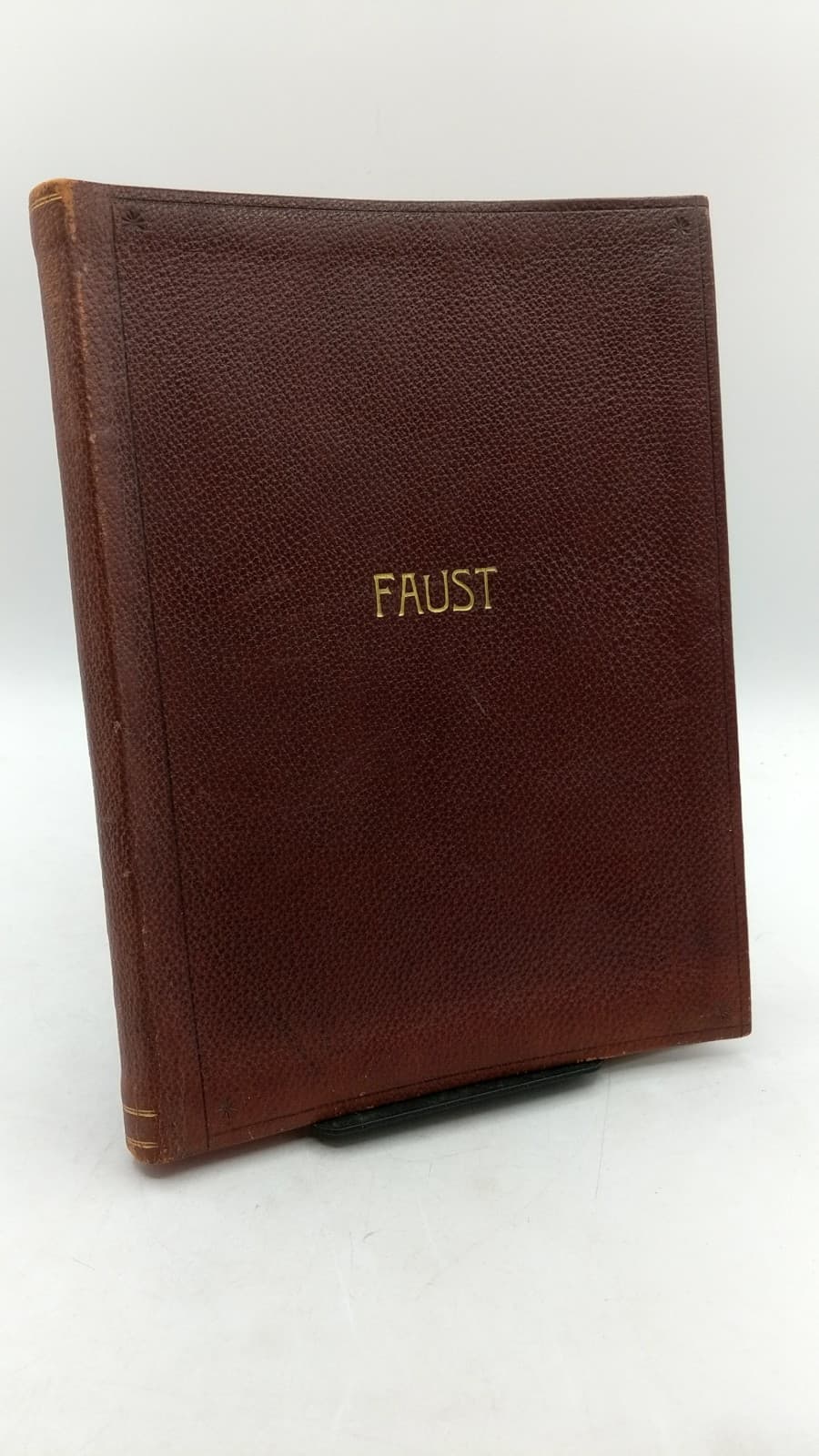Faust by Carlo Gounod (Composer), J. Barbier and M. Carré (Librettists), Achille de Lauzières (Translator) - front cover