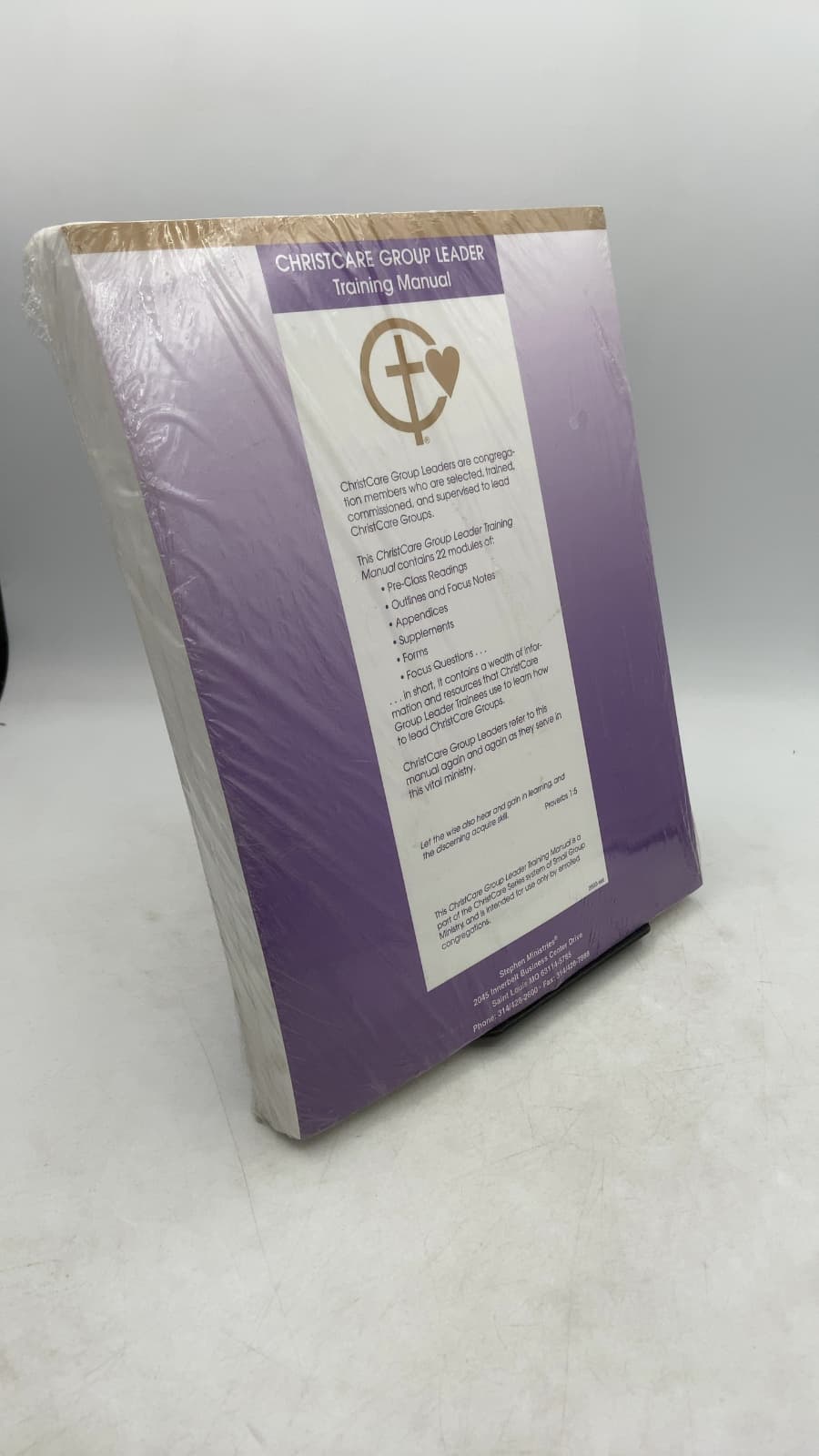 ChristCare Group Leader Training Manual (Volumes 1 & 2) - title page