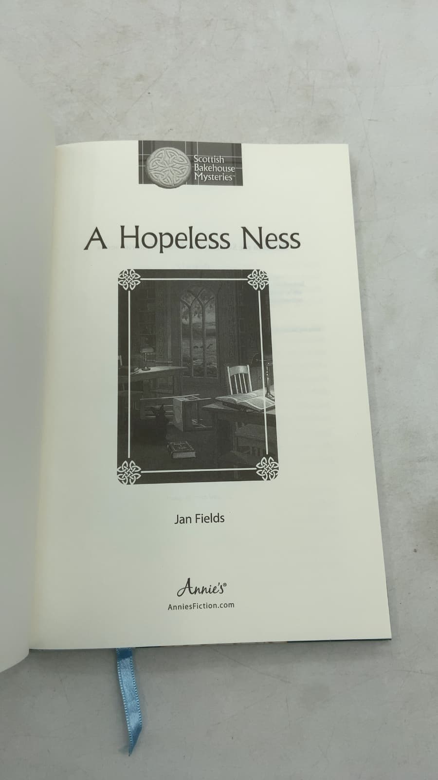 A Hopeless Ness by Jan Fields - title page