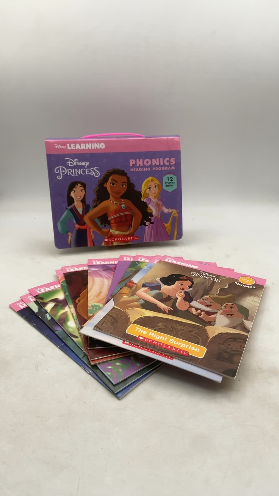 Disney Princess Phonics Reading Program - title page