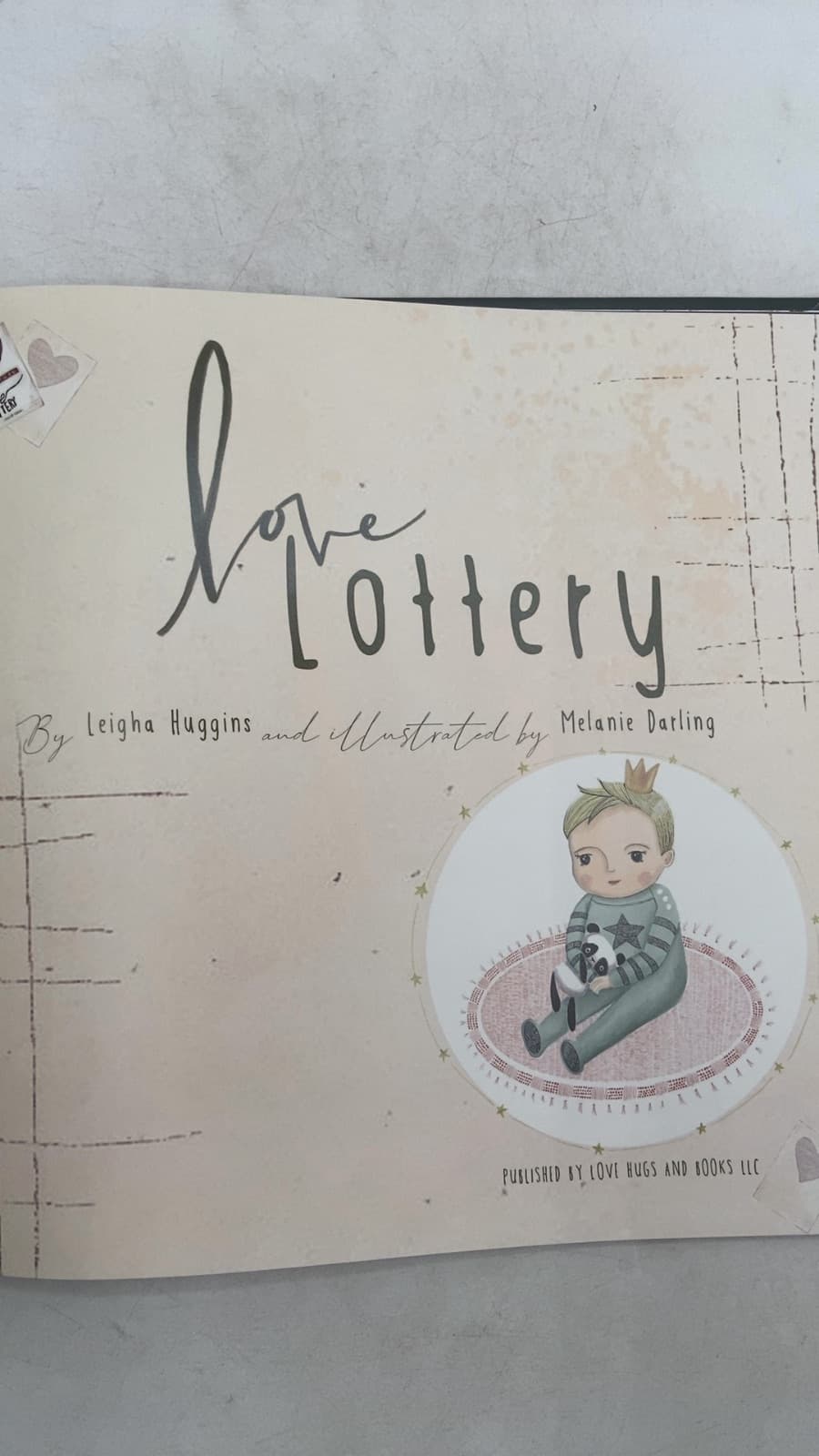Love Lottery by Leigha Huggins - title page