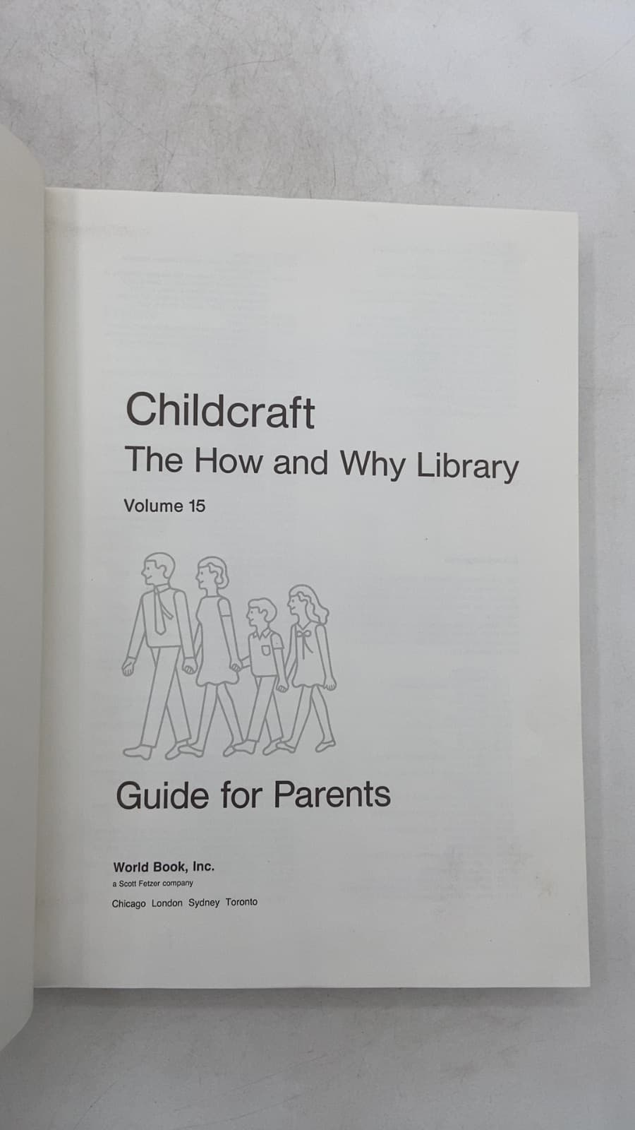 Childcraft: The How and Why Library, Volume 15 - Guide for Parents - title page