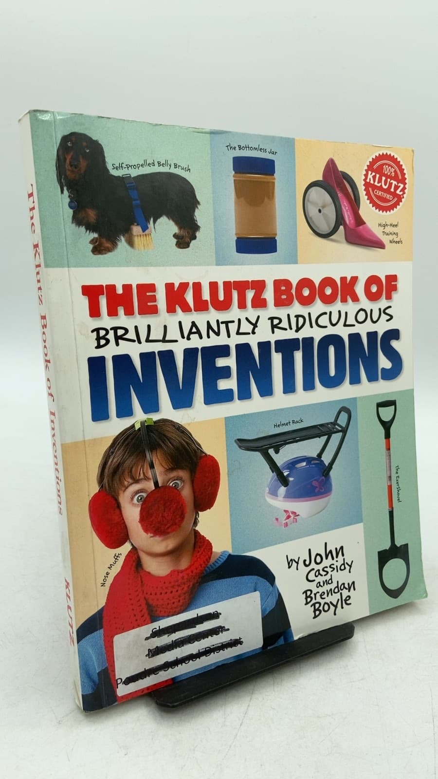 The Klutz Book of Inventions by John Cassidy and Brendan Boyle - front cover