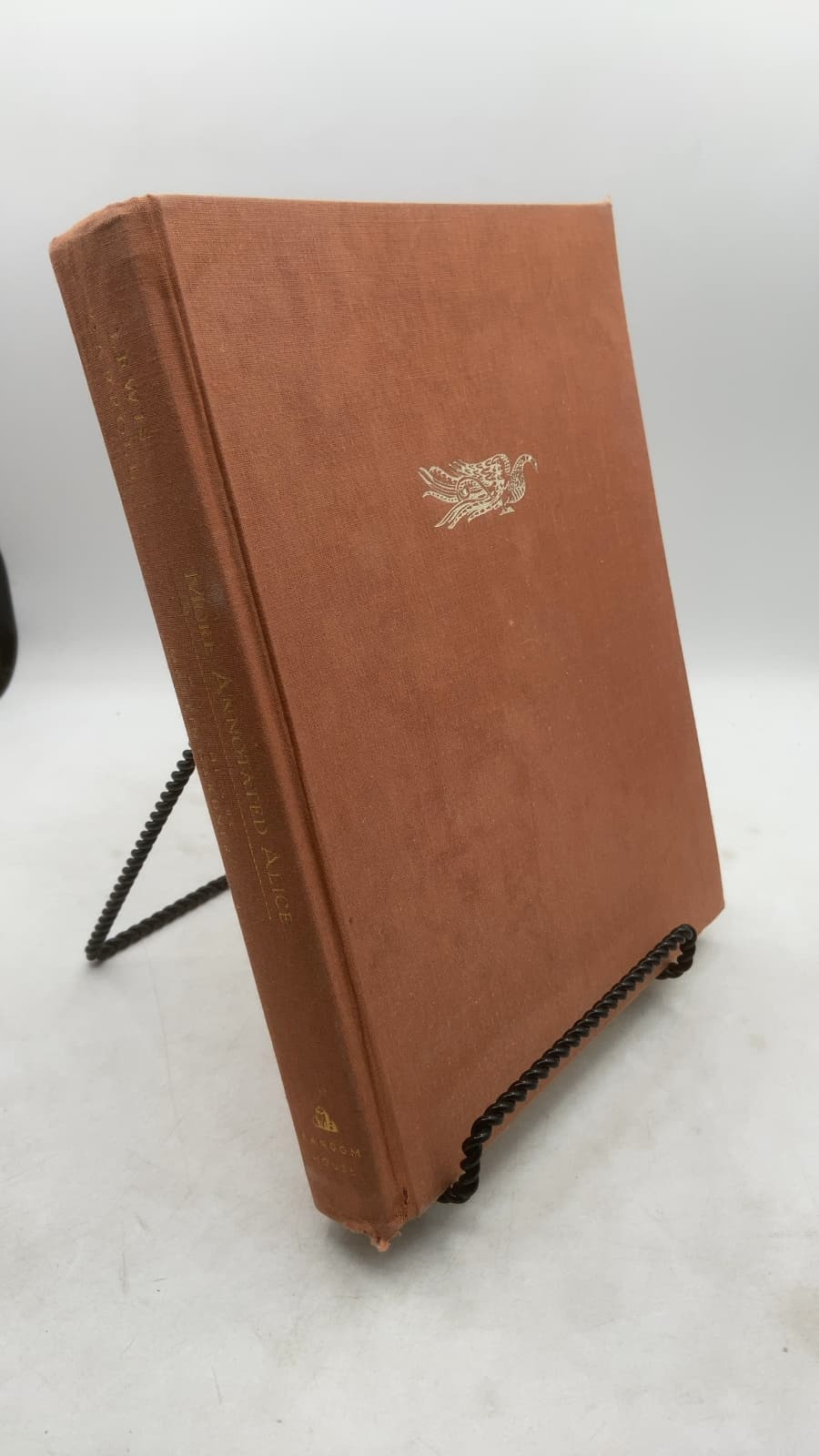 More Annotated Alice: Alice's Adventures in Wonderland and Through the Looking-Glass and What Alice Found There by Lewis Carroll - front cover