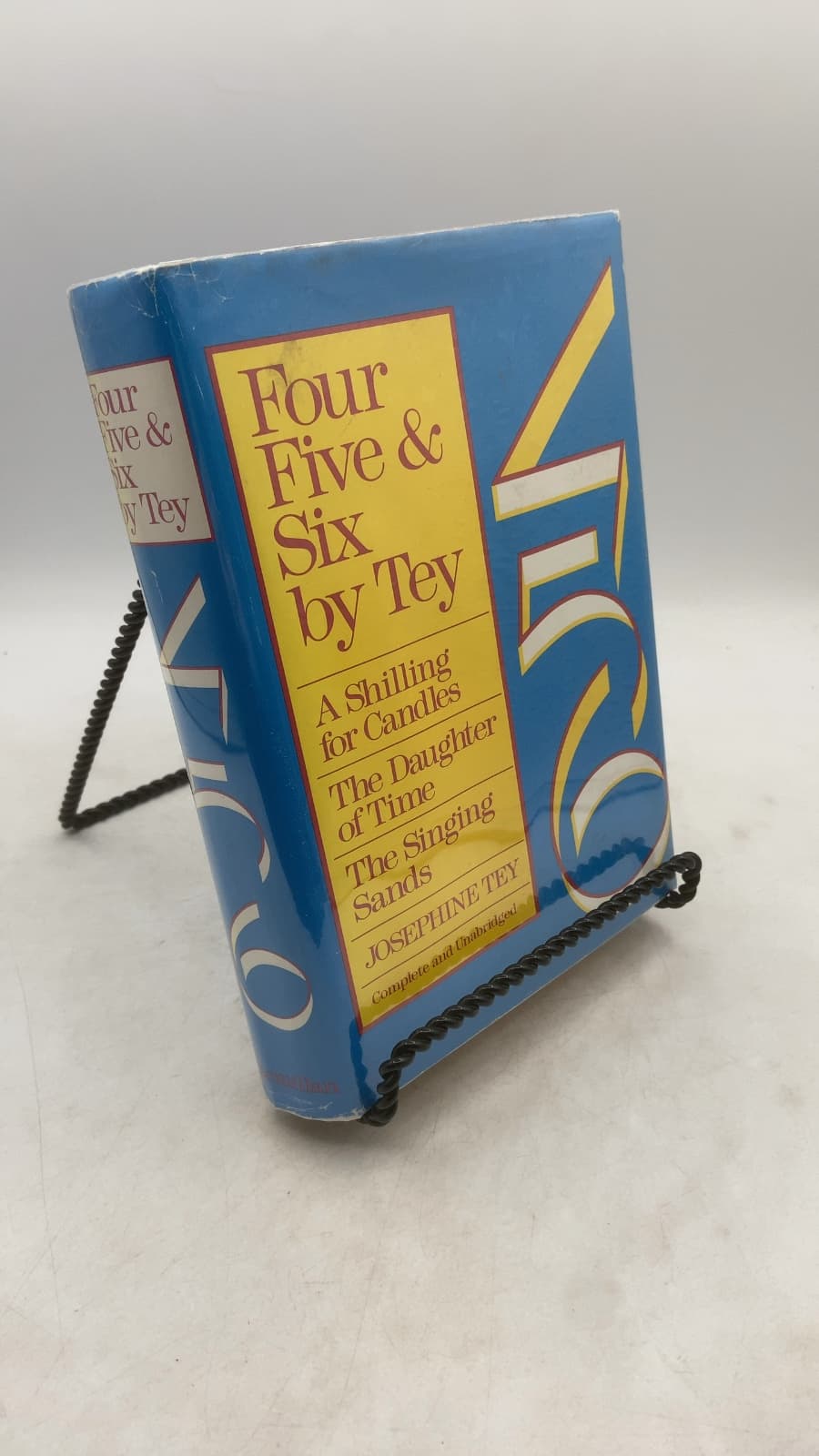 Four Five & Six by Tey by Josephine Tey - front cover