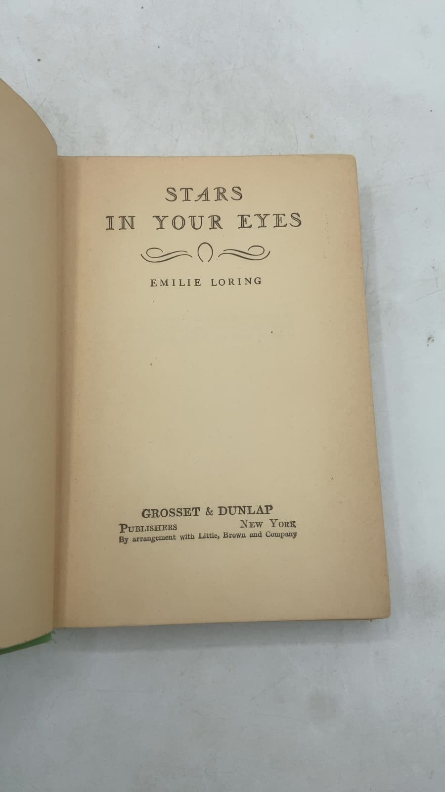 Stars in Your Eyes by Emilie Loring - title page