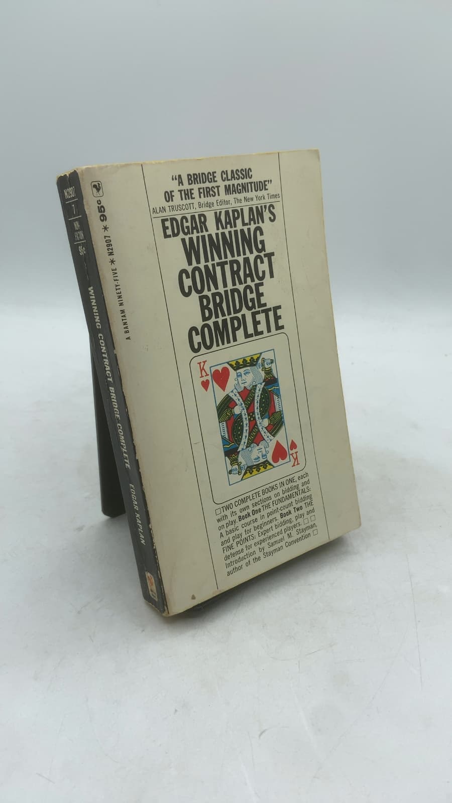 Winning Contract Bridge Complete by Edgar Kaplan - front cover