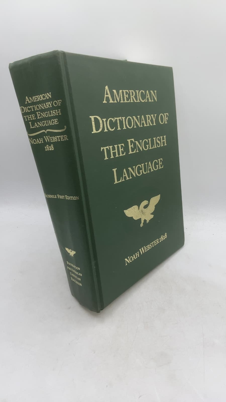 American Dictionary of the English Language by Noah Webster - front cover