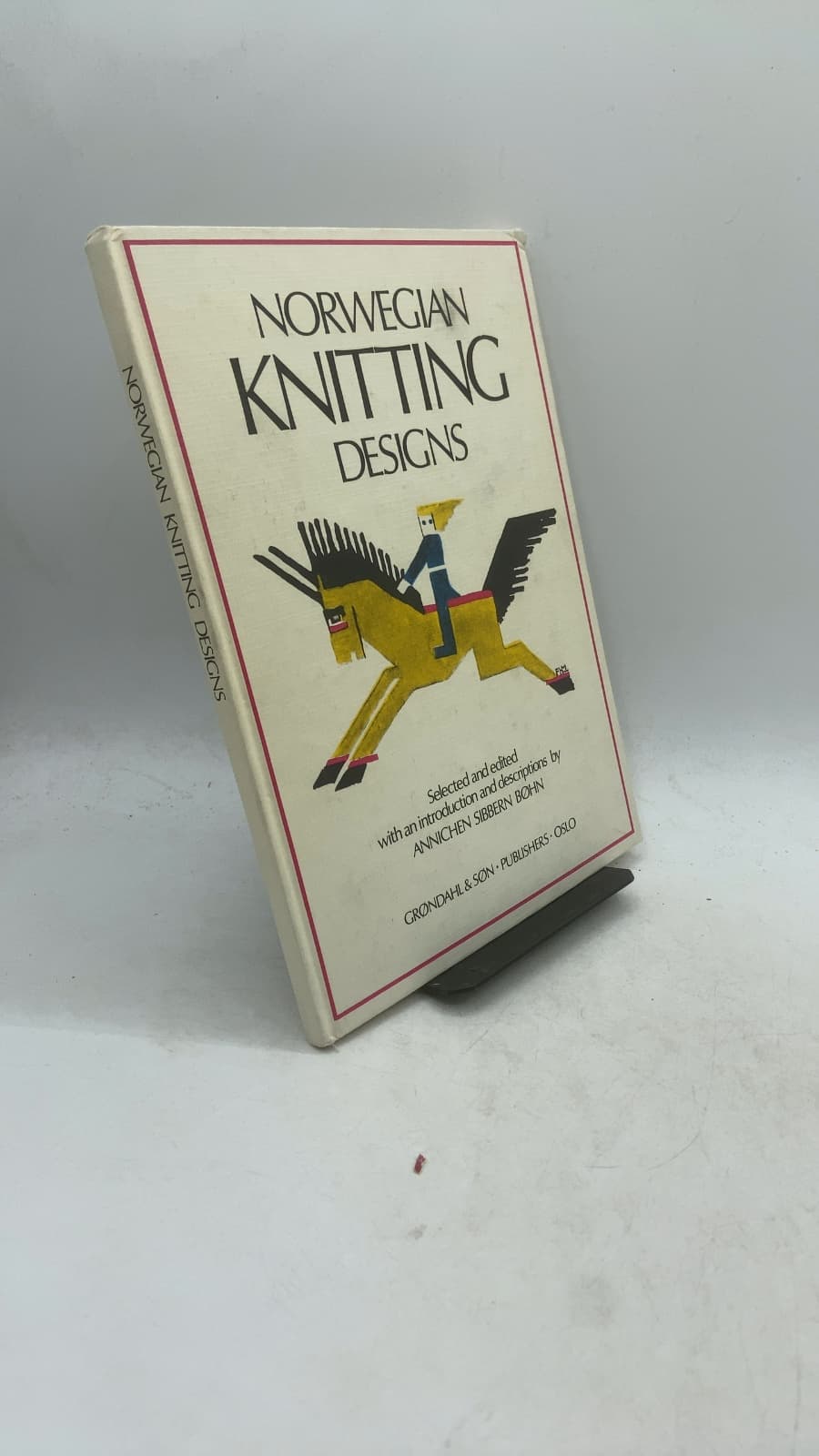 Norwegian Knitting Designs by Annichen Sibbern Bøhn - front cover